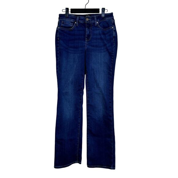 NYDJ Barbara Bootcut Lift Tuck Bootcut Western Festival Jeans Size 4 / 28x30 - Picture 1 of 6